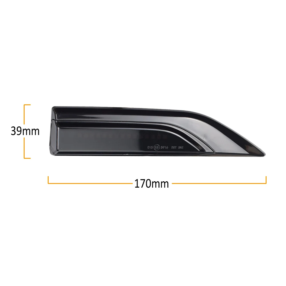 

2PCS Dynamic Blinker Indicator Side Marker Turn Signal Light For VW Transporter T5 T6 Multivan Caddy LED Sequential Lamp