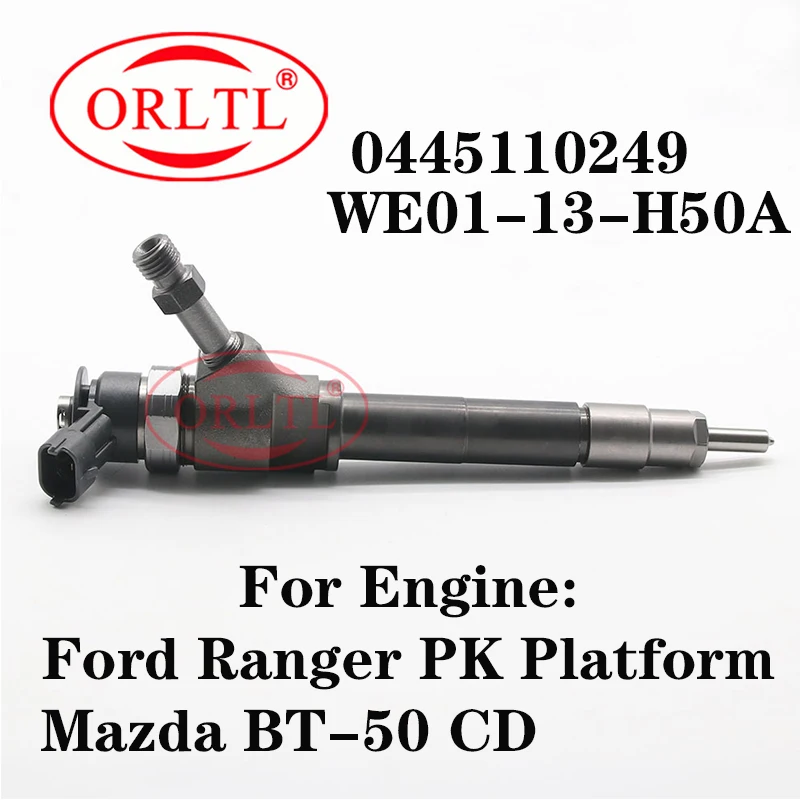 

Common Rail Injector WE0113H50A Ford Ranger Platform Auto Parts 0 445 110 249 For Mazda BT-50CD 0445110249