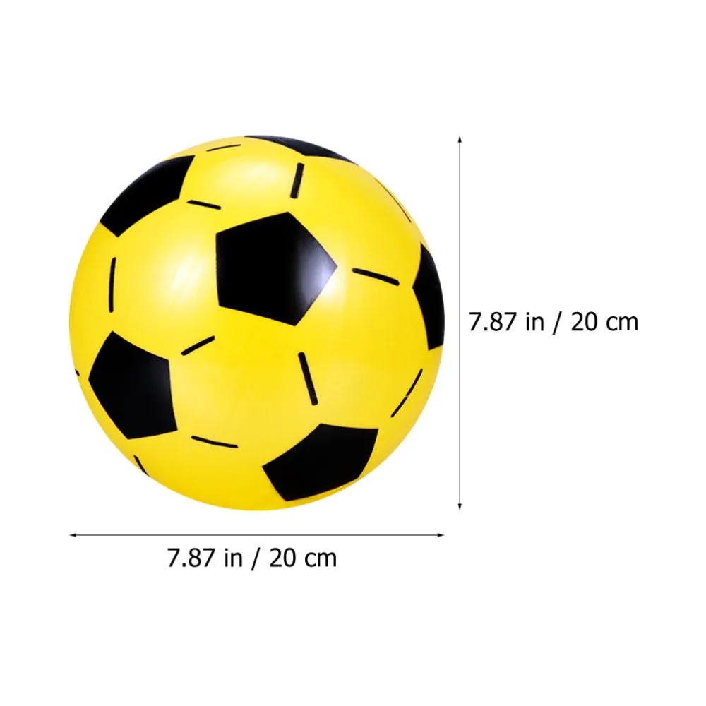 

4Pcs Colorful Kids Soccer Football Inflatable Soccer for Home