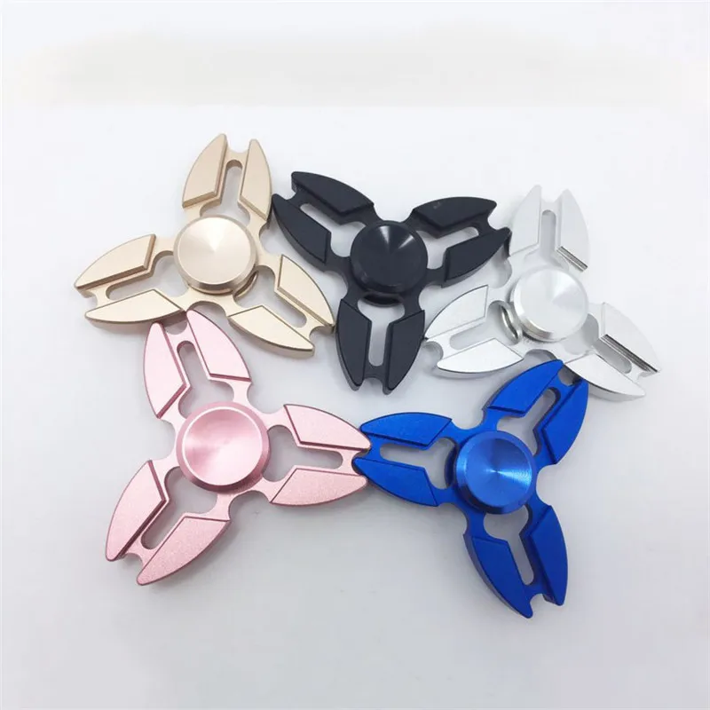 New Metal Alloy Fidget Spinner Aluminum Alloy Electroplate Triangle Balance Hand Spinner for Adult Children Stress Relief Toys enlarge