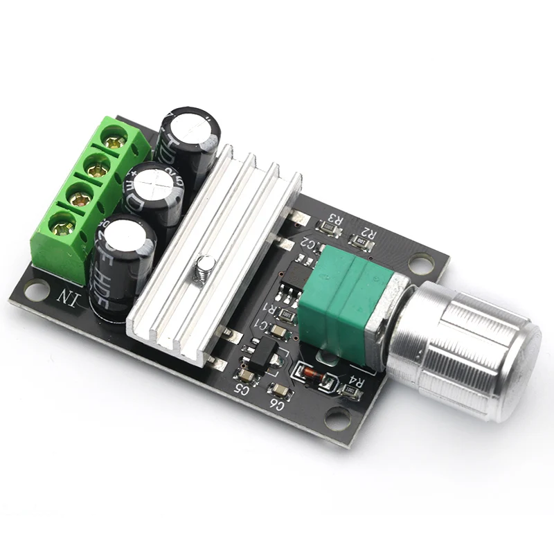 DC 6V 12V 24V 28VDC 3A 80W ШИМ регулятор скорости двигателя Регулируемый переменной с