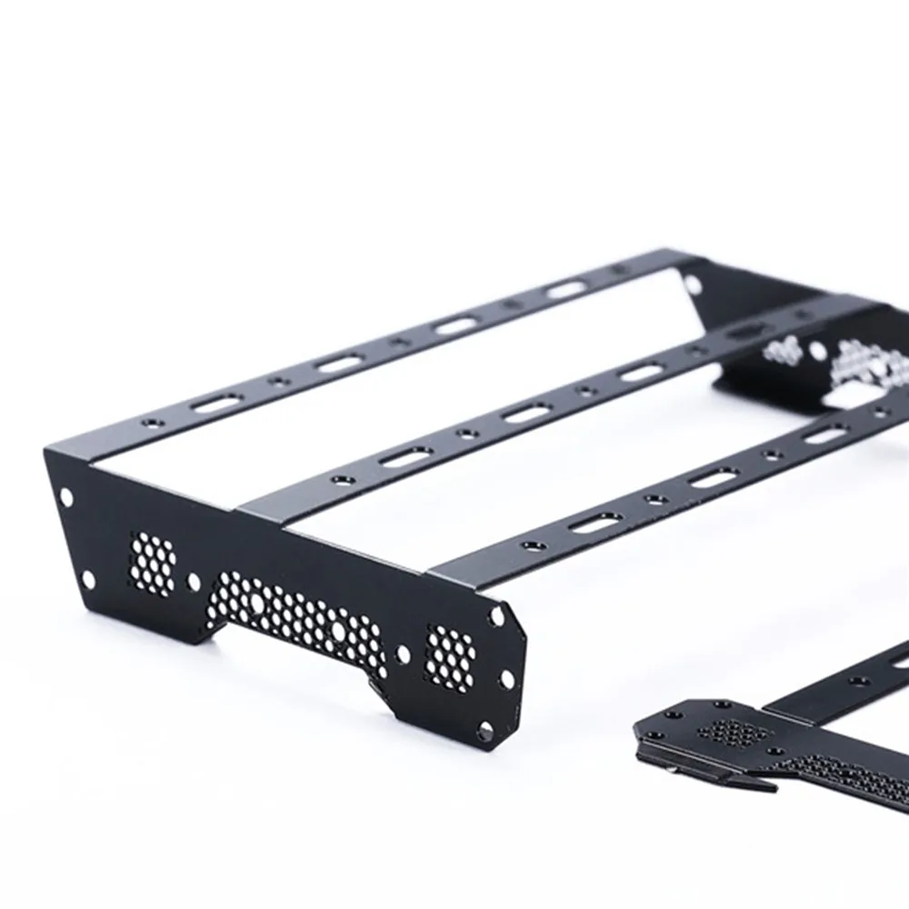 

for WPL Half Truck Metal Luggage Rack Top Shelf Bracket Mount Holder Upgrade Parts
