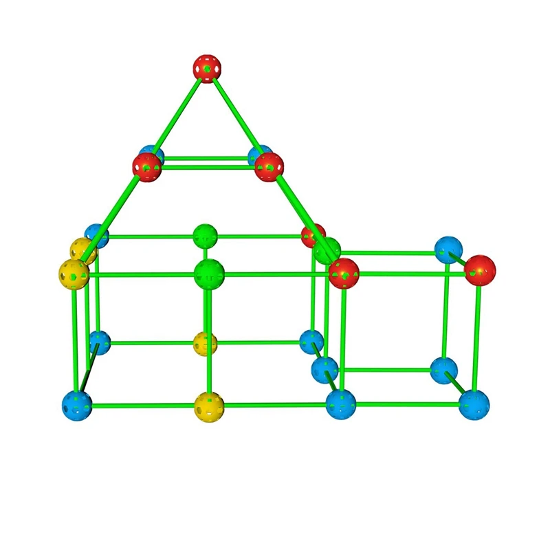 

Набор «сделай сам» для строительства форта для детей, строительные замки, туннели, палатки, 3D волшебный игровой дом, детские развивающие игр...