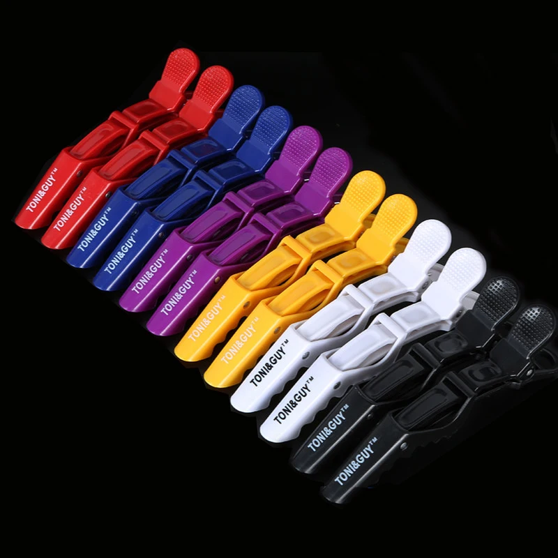 TONY&ampGUY Barber special hair clips girls accessories duckbill crocodile clip hairdressing Hair fixing make up tools | Красота и