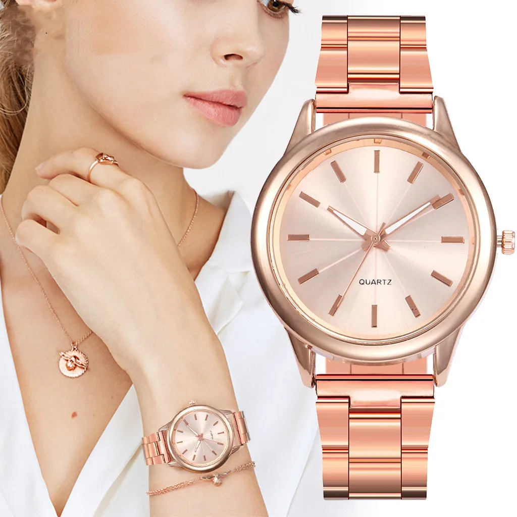 

Watches Quartz Luxury Watch Stainless Steel Dial Casual Bracele Watch ас женские наѬђне reloj mujer montre femme relogio