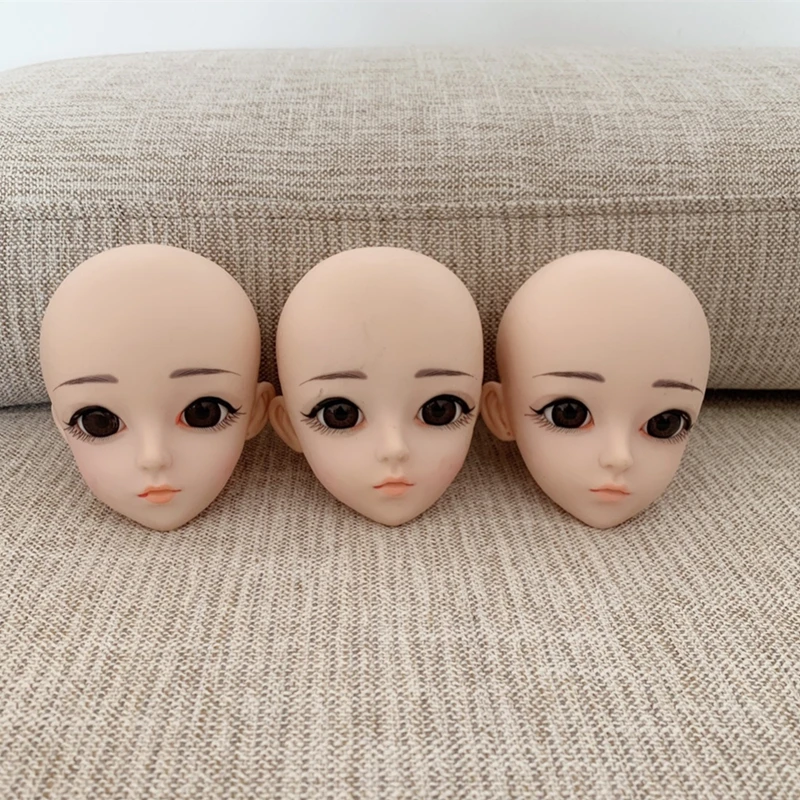 Аксессуары для кукол 1/3 BJD кукла голова 24 см с глазами девушки макияж практика куклы головы части подарки игрушки 26 суставов Кукла тело игрушка