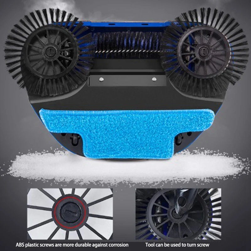 Нержавеющая сталь er ручной нажимной тип толчок ic метла Пылезащитная ручка