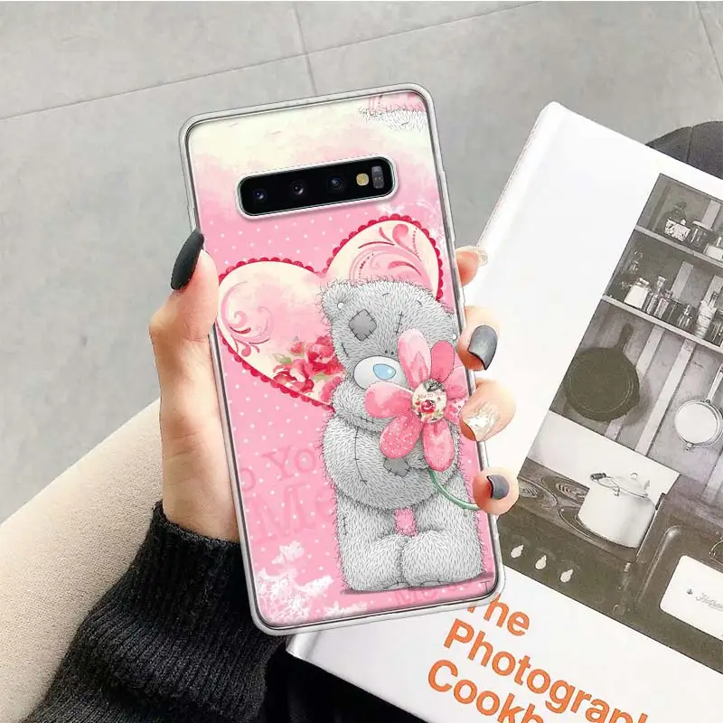 

Teddy Me To You Bear Case for Samsung Galaxy A51 A71 A50S A10 A20E A30 A40 A70S A90 M30S A01 A21 A6 A7 A8 A9 Plus + Phone Cover