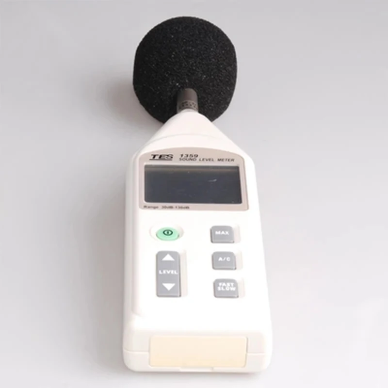 TES 1359 измеритель уровня звука измерения 30dB для 130dB быстрый/медленный динамический