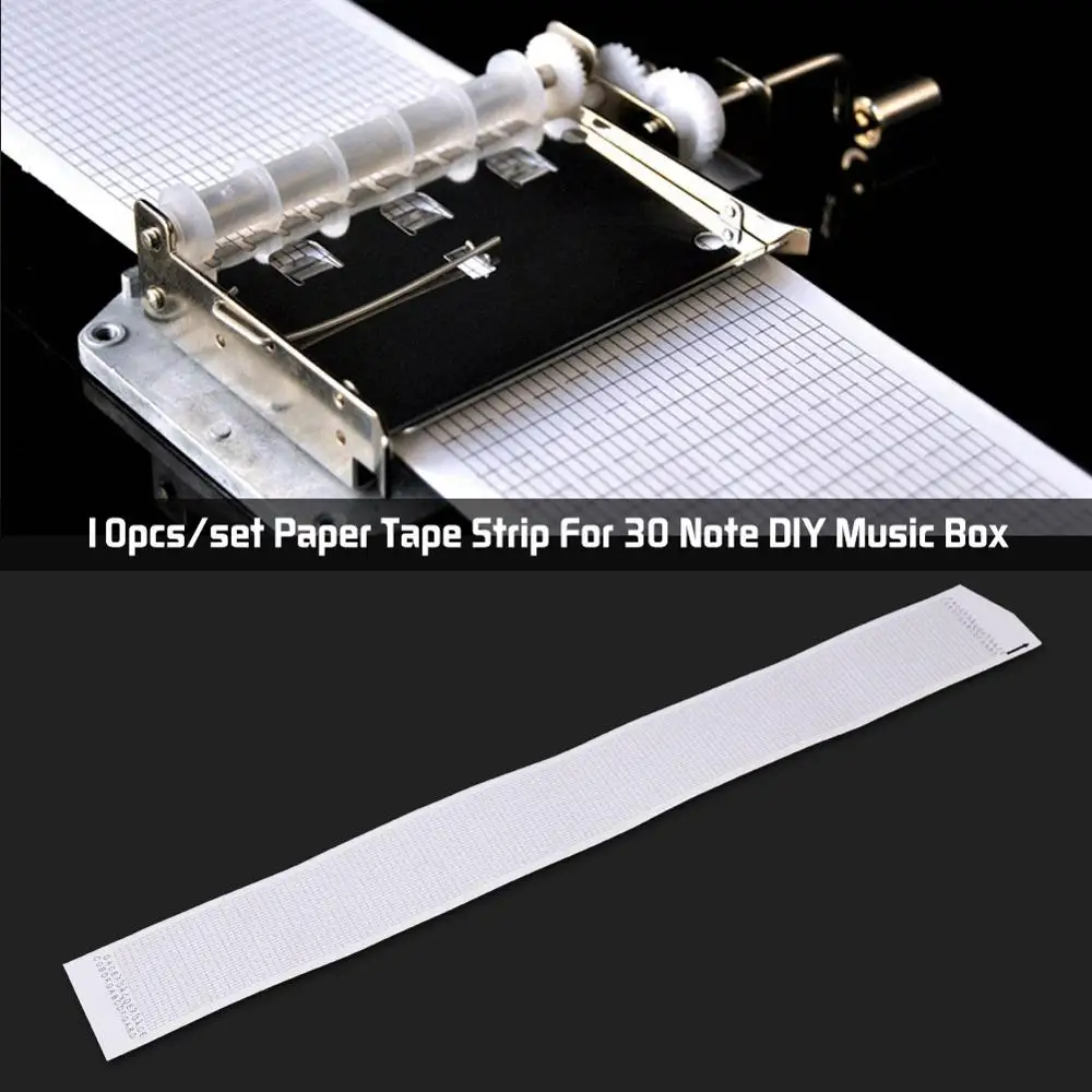10 шт./партия Бумага лента специально для 30 Примечание DIY рукоятка музыкальная
