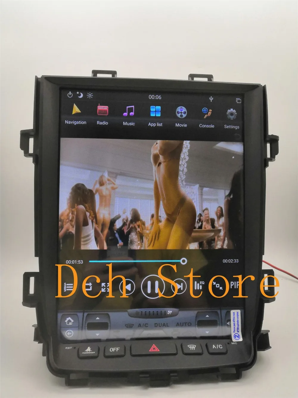 12,1 дюймов вертикальный tesla стиль Android 8,1 автомобильный dvd-плеер gps для Toyota Alphard Vellfire 20 серии 2010 2011 2012 2013 px6