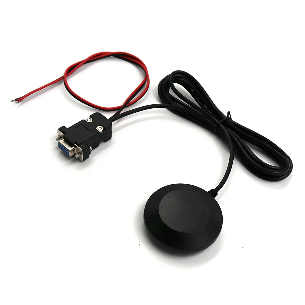 BEITIAN RS-232 5 0 V DB-9 + кабель питания NMEA-0183 GPS приемник 9600bps 1 Гц 2 м двухсторонний скотч