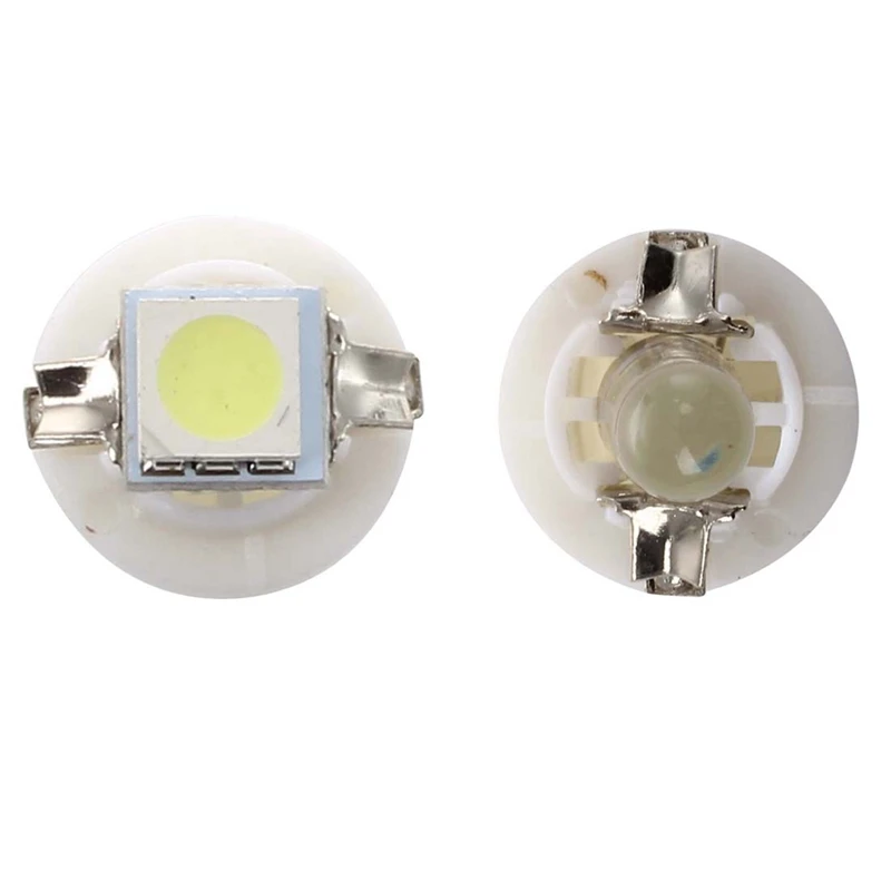 10X T5 светодиодный светильник белый измеритель приборной панели B8 5D и 10 шт. T5/ B8.5D 5050