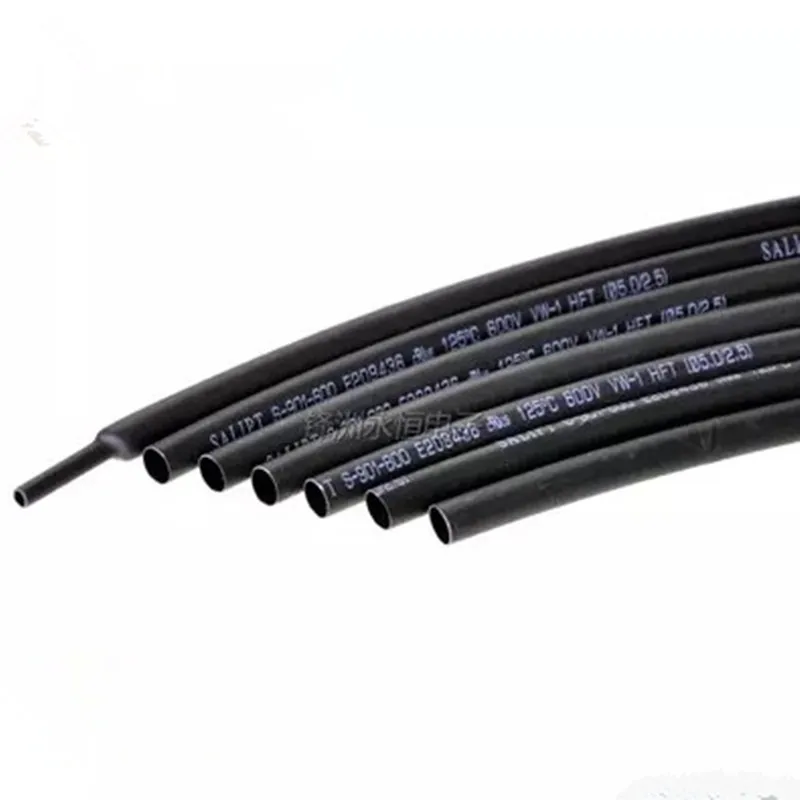 

1 Meter/lot 2:1 Black 1 2 3 5 6 8 10mm Diameter Heat Shrink Heatshrink Tubing Tube Sleeving Wrap Wire Sell DIY Connector Repair