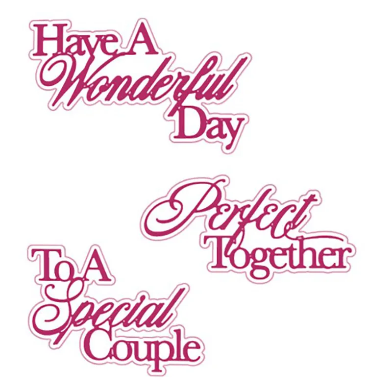 

2021 New Have a Hondeyul Day Cutting Dies for DIY Scrapbooking Crafts Dies Cut Stencils Maker Photo Album Template Handmade