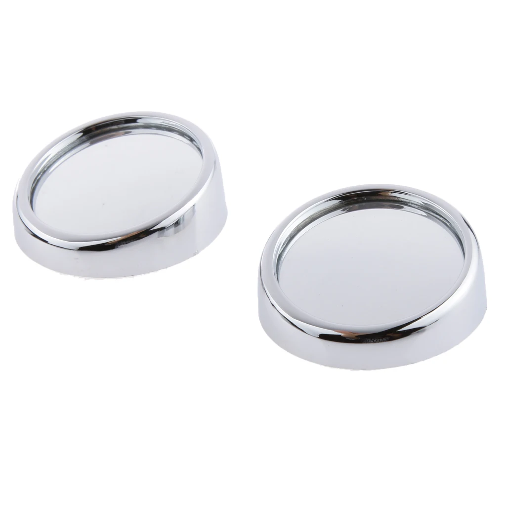 1 пара вращающееся на 360 градусов широкоугольное круглое выпуклое зеркало для