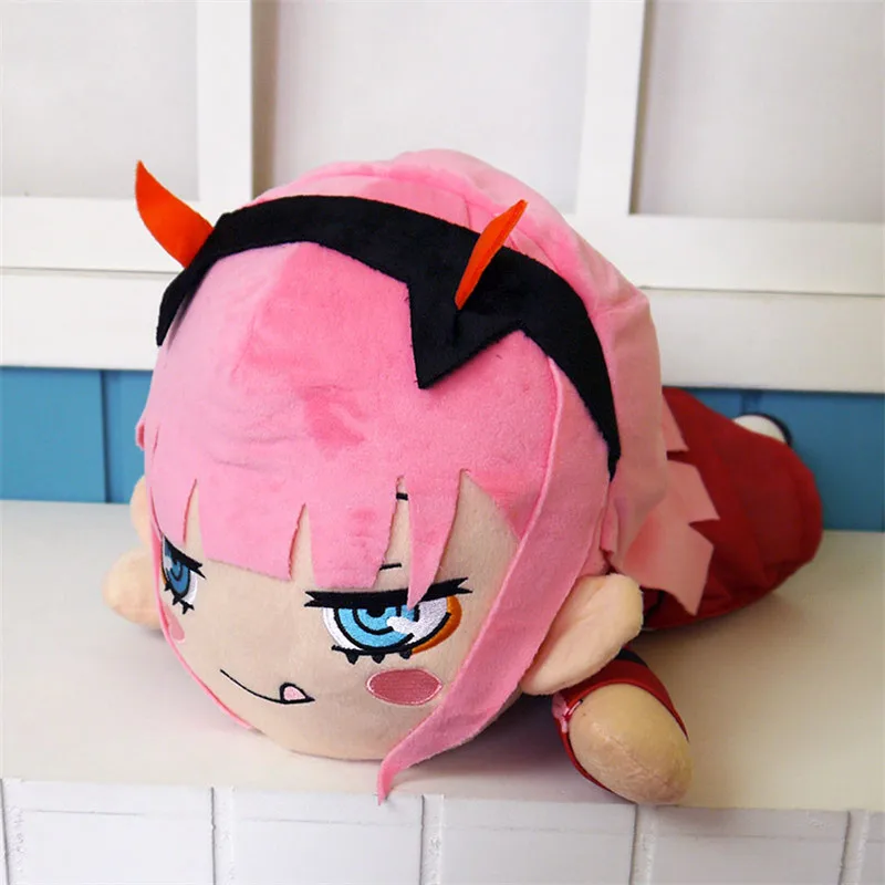 Игрушка-фигурка аниме DARLING in the FRANXX плюшевая кукла ZERO TWO набивная милая игрушка для
