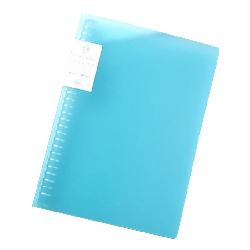 

Convenient Binder Solid Color Waterproof Folder Multifunctional Organizer Holder School Office Business File Folder Supply