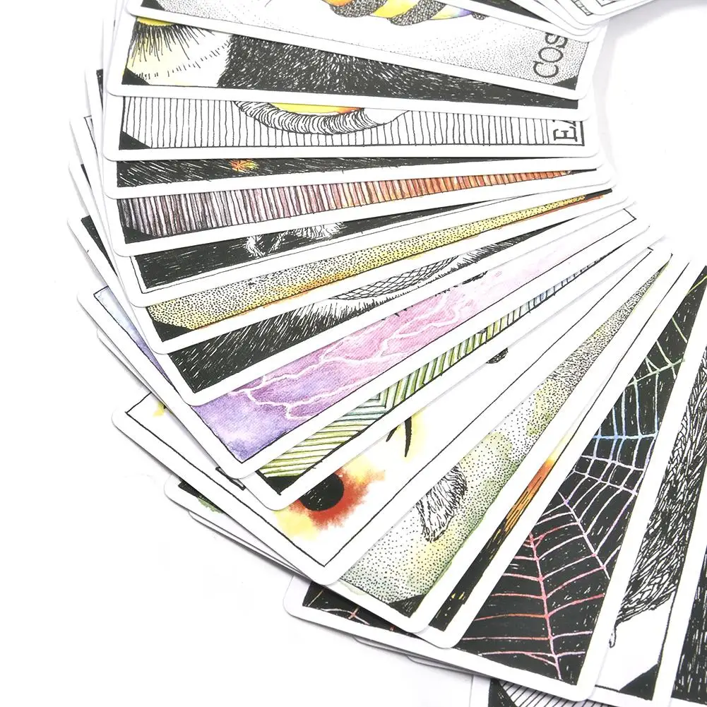 63 листа дикие неизвестные животные спиртовая колода руководство английские