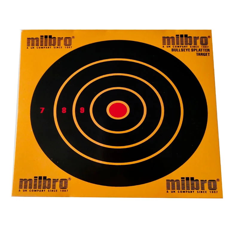 

25pcs / set of 17X17cm single professional shooting target paper durable shooting paper archery target target practice