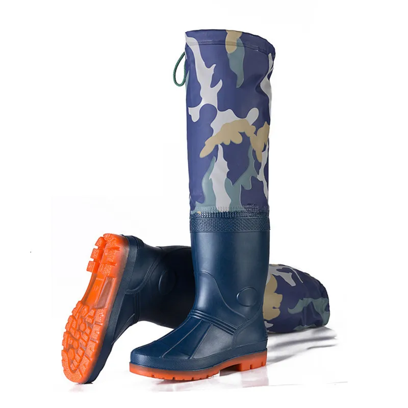Высокие водонепроницаемые износостойкие ботинки для мужчин и женщин