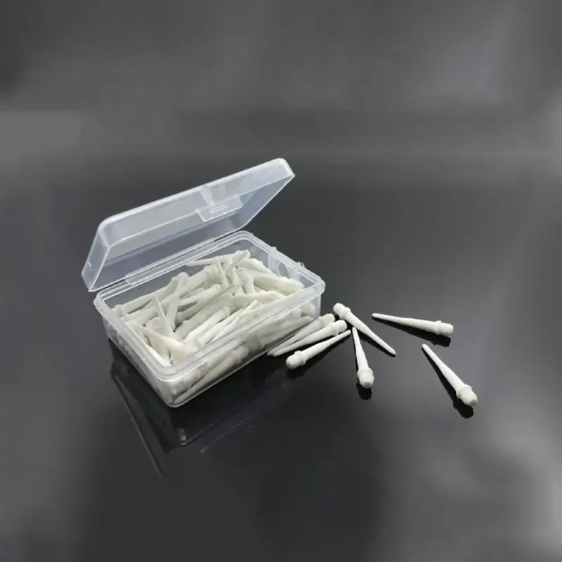 

80pcs Dart Points Plastic Soft Tips For Electronic Darts 2BA Screw Thread Dart Accessory Mixed Color