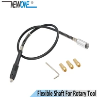 108 cm flexible shaft extension cord with 3 chucks for mini drill demel rotary tool accessories
