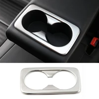 for kia ceed xceed 2018 2019 accessories stainless steel car rear water cup frame decoration cover trim sticker car styling