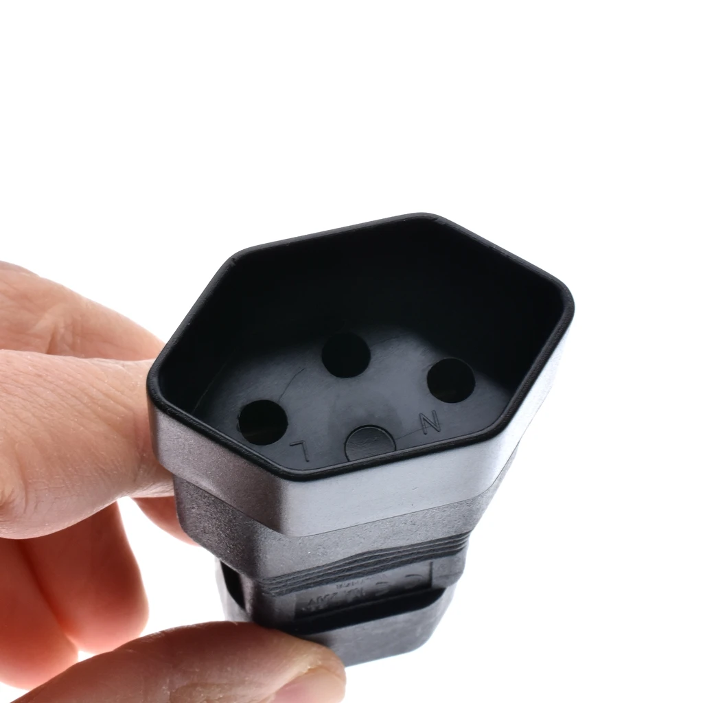 Швейцарский переходник IEC 320 C14 к швейцарским розеткам адаптер Type J для розеток с