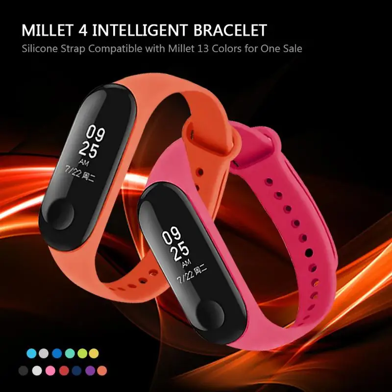 1 15X ремешок для часов резиновый на запястье мягкий спортивный браслет из