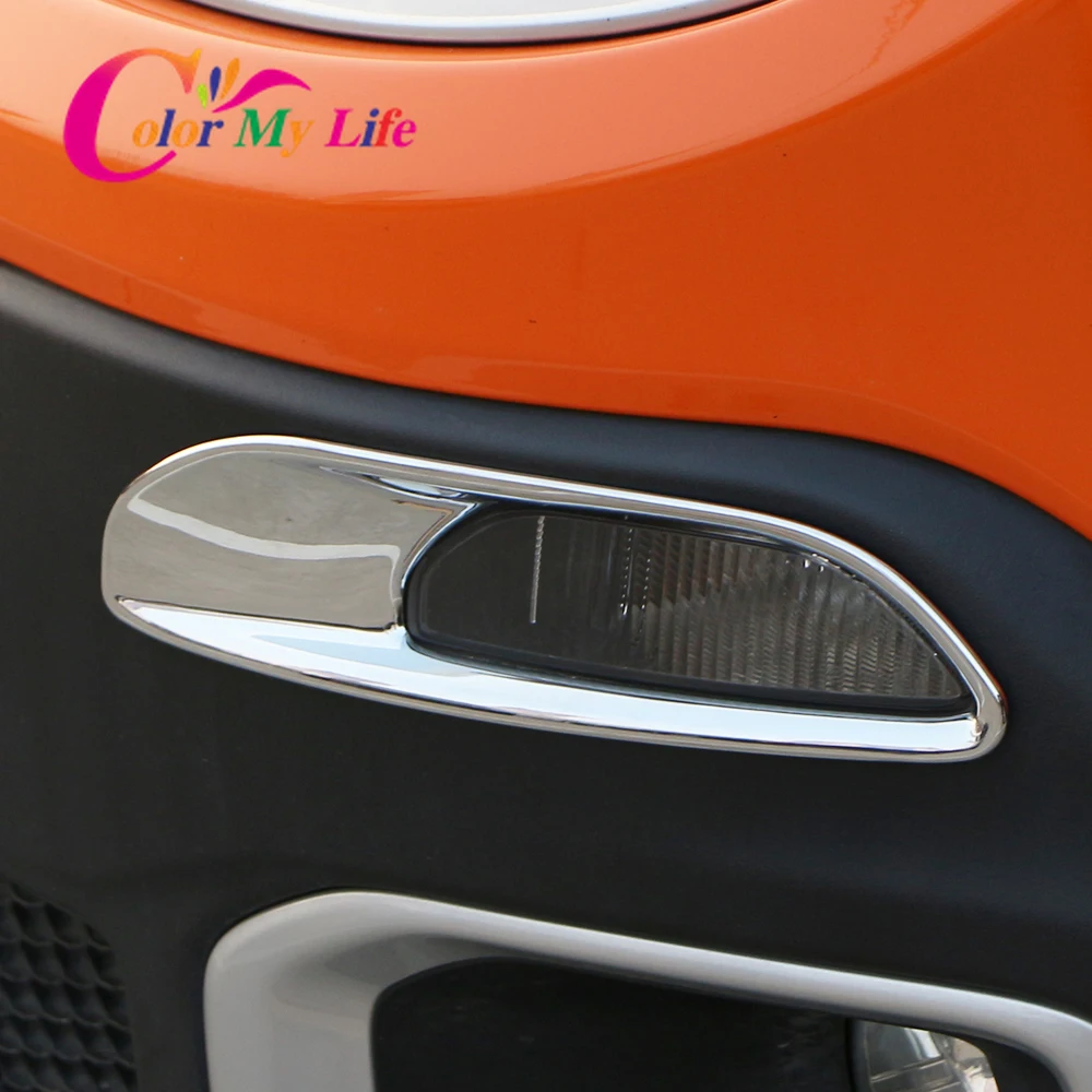 ABS хромированные Автомобильные дневные ходовые огни Защитная крышка Накладка