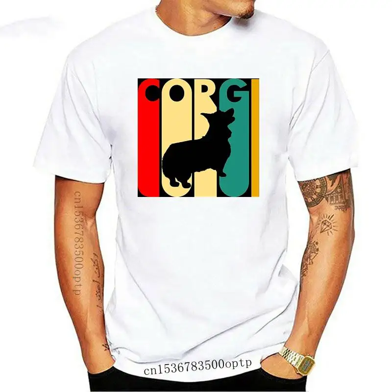 

Art Stylish Vintage Style Corgi T Shirt