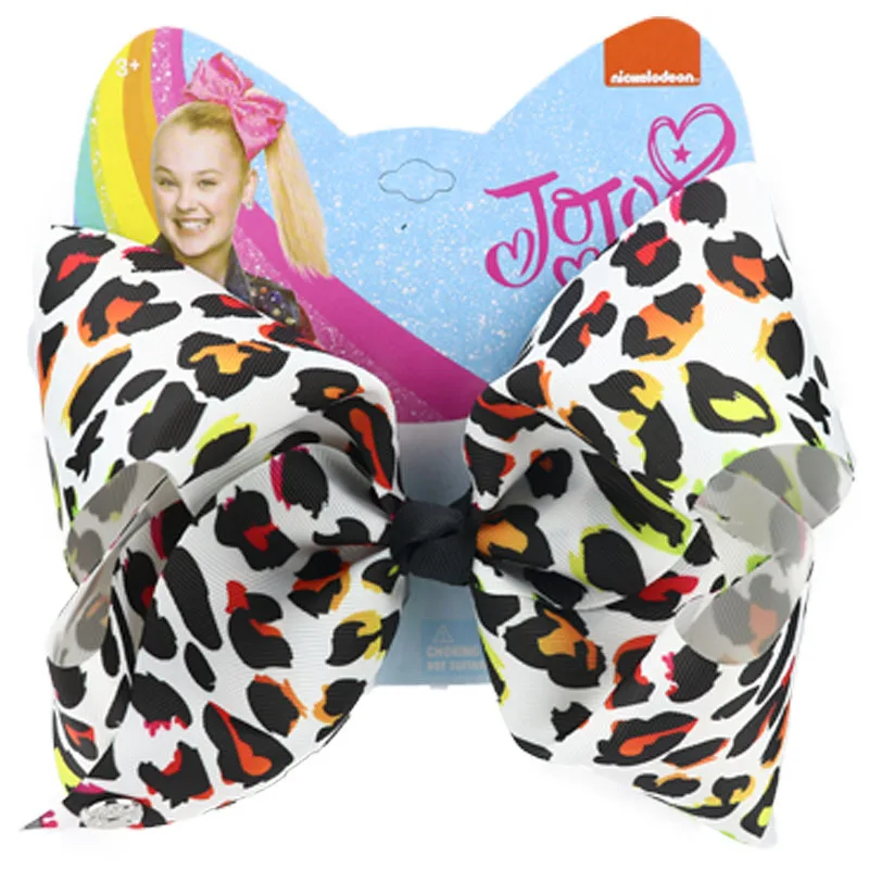 

Europe and America Polyester Leopard Print Girl Bow Hairpin