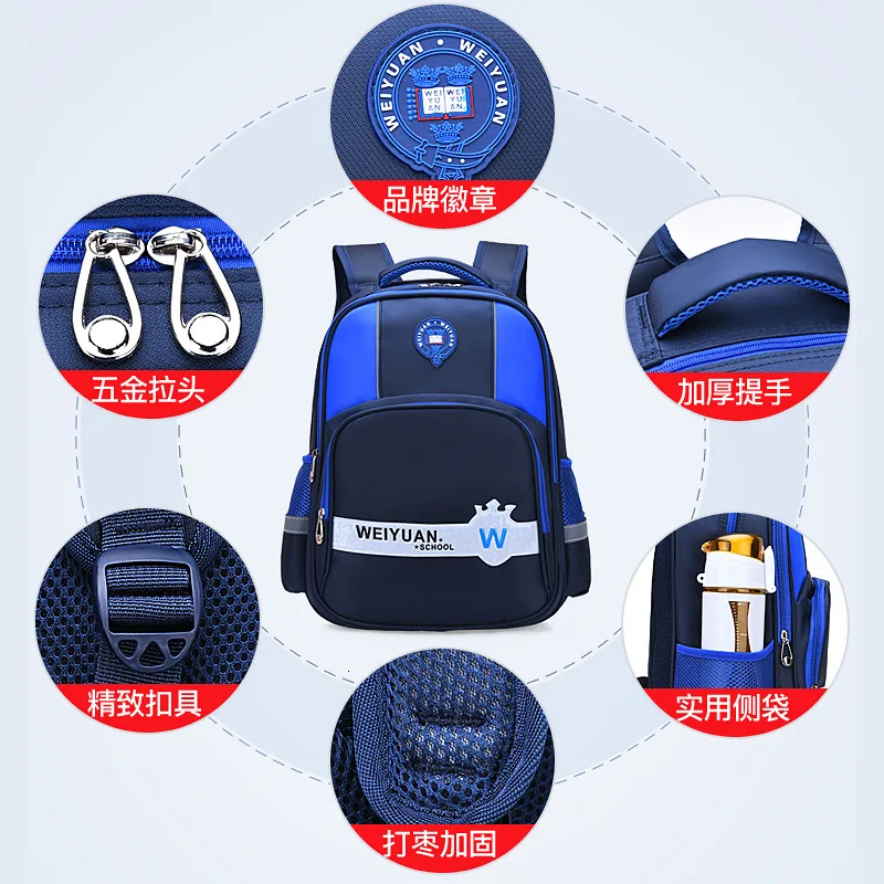 Waterproof Children School Bags Boys Girls Orthopedic school Backpacks kids schoolbags kids Satchel Knapsack Mochila escolar