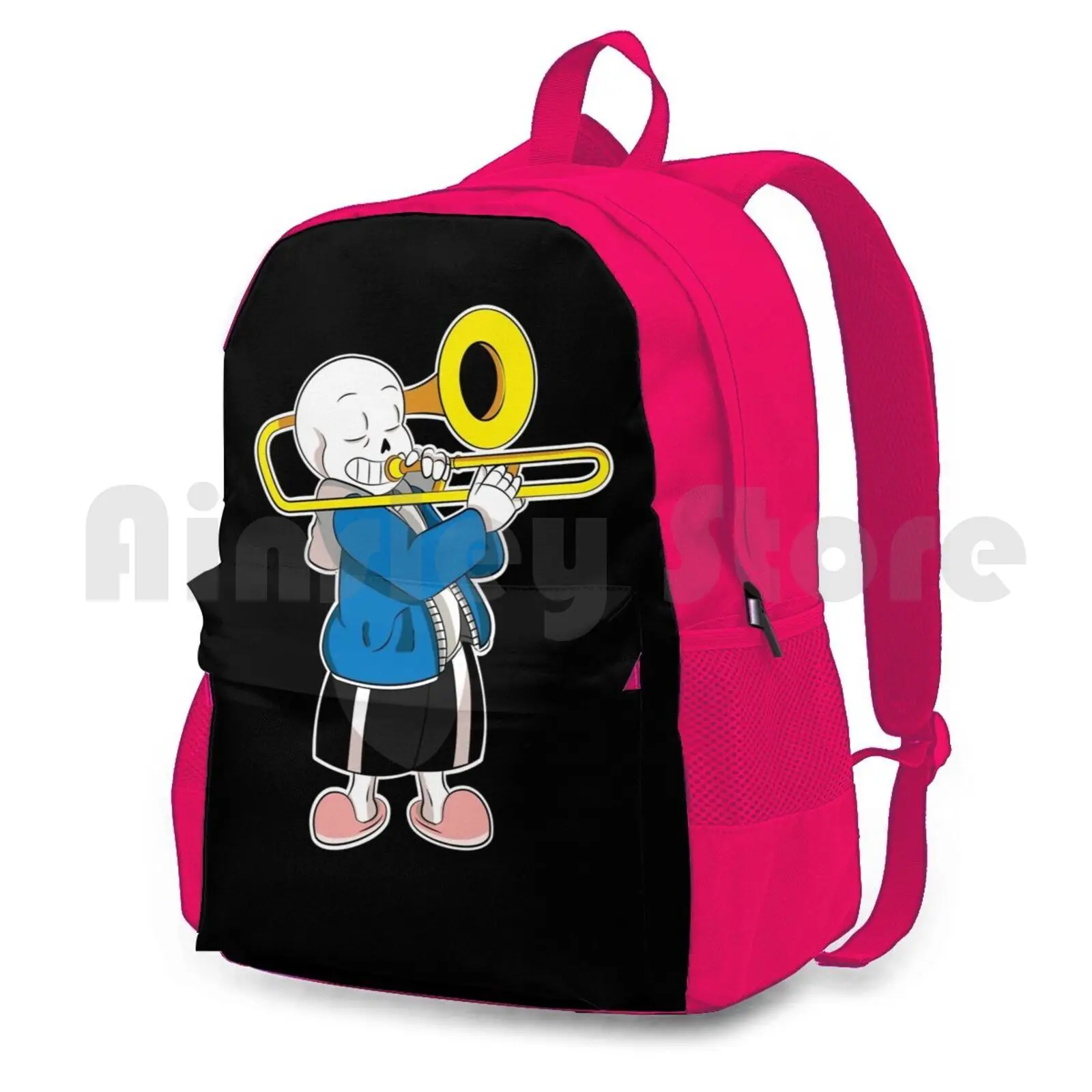 Рюкзак Undertale Sans для активного отдыха походов езды альпинизма спортивная сумка