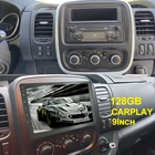 Автомагнитола 1 Din, Android 11, для Opel Vivaro 2016 Renault Trafic 3 Fiat Talento 2017 Nissan Nv300, автомобильный мультимедийный плеер RAM 4G