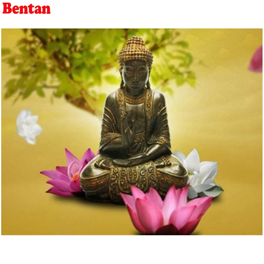 Алмазная живопись Будда религия 3d картина по номерам 5D сделай сам полноразмерная