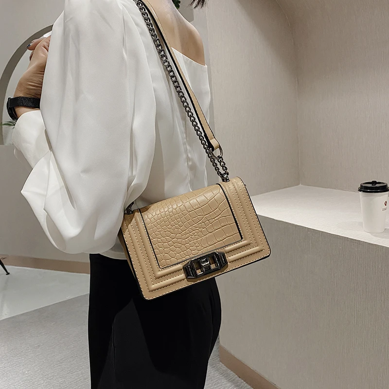 

2020 Fashion Crossbody Bags For Women PU Leather Handbags New Women Bags Designer Brands Women Shoulder Messenger Bag Sac A Main