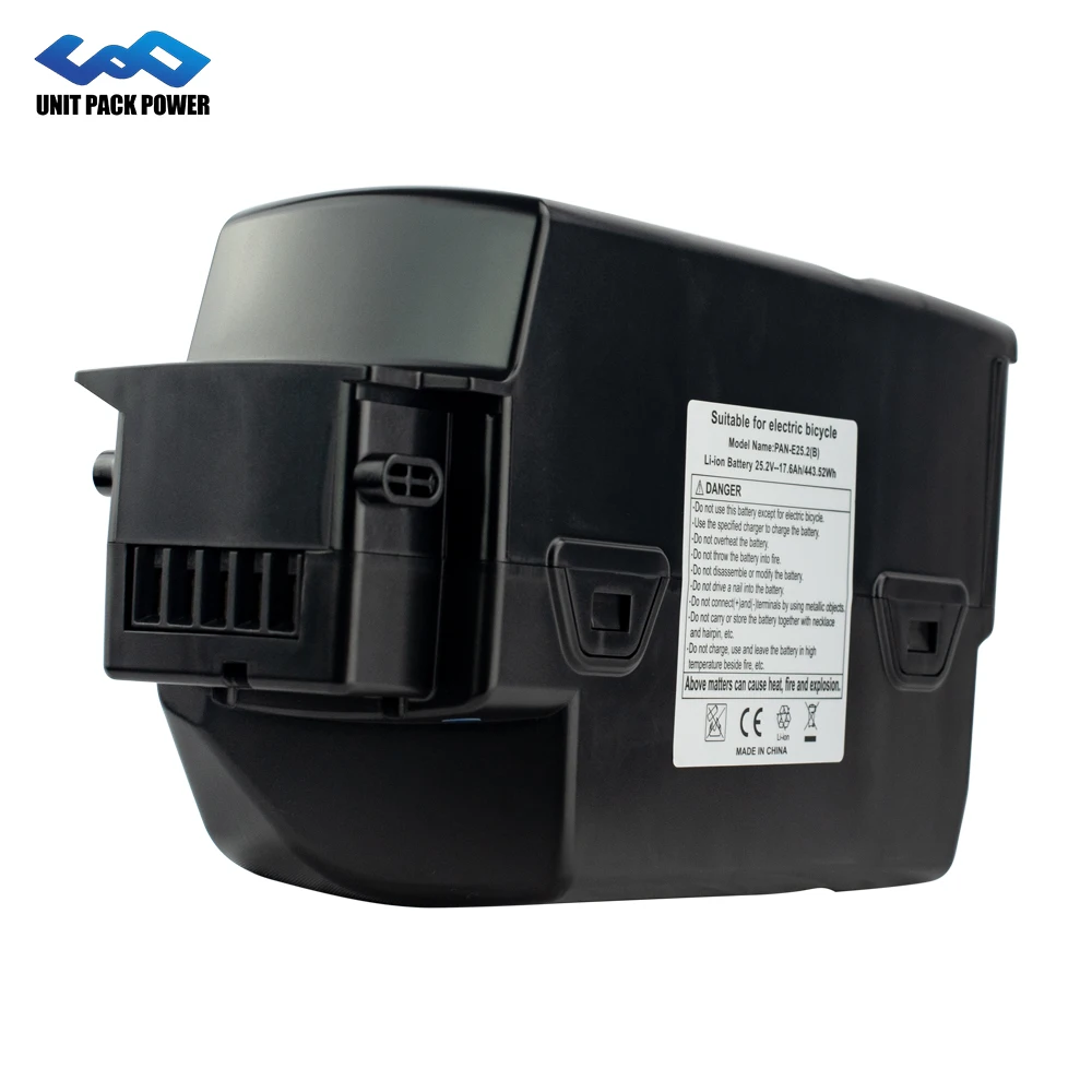 

Post seat ebike 26v system 25.2v 13.2Ah 17.4ah 23.2ah lithium ion C-Serie electric bicycle e-bike electric bike battery