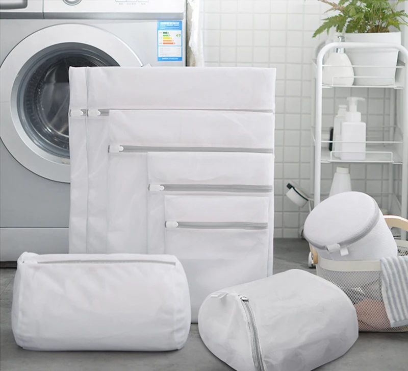 

9 Size Mesh Laundry Bag Machine Washing Net Bag Washing Sweater Underwear Extra Large Net Pocket Household Antideformation