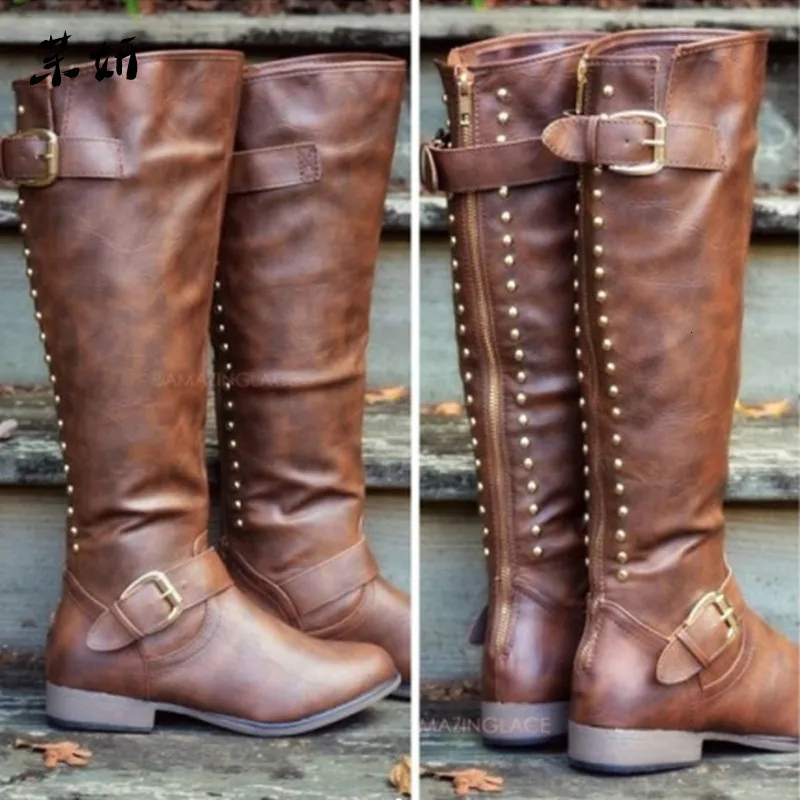 

Новые водонепроницаемые ботинки из искусственной кожи для девочек, зимние теплые длинные ботинки, большие размеры, европейские женские Бот...