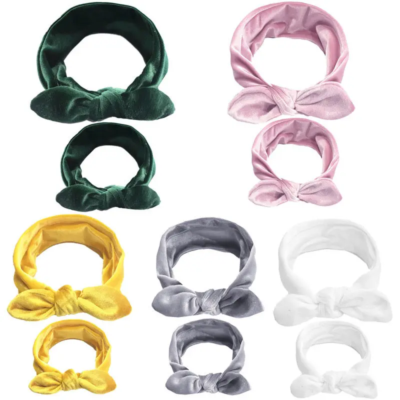 Новинка 2019 года Весенний комплект из 2 предметов для мамы и ребенка эластичная