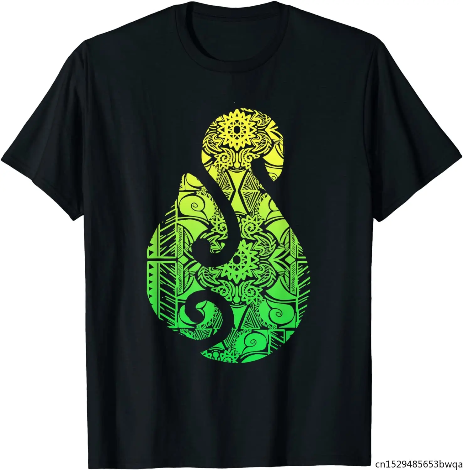 

Maori Hook Polynesian New Zealand Culture Tattoo T-Shirt