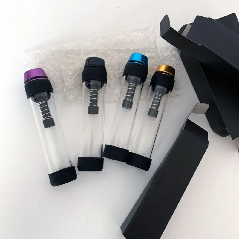 Пластиковая стеклянная травяная табачная трубка для курения|Трубки и аксессуары