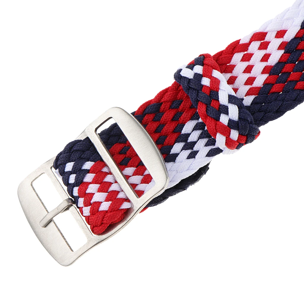 

Prettyia 20mm Nylon Watch Bands with Stainless Steel Buckle Watch Strap