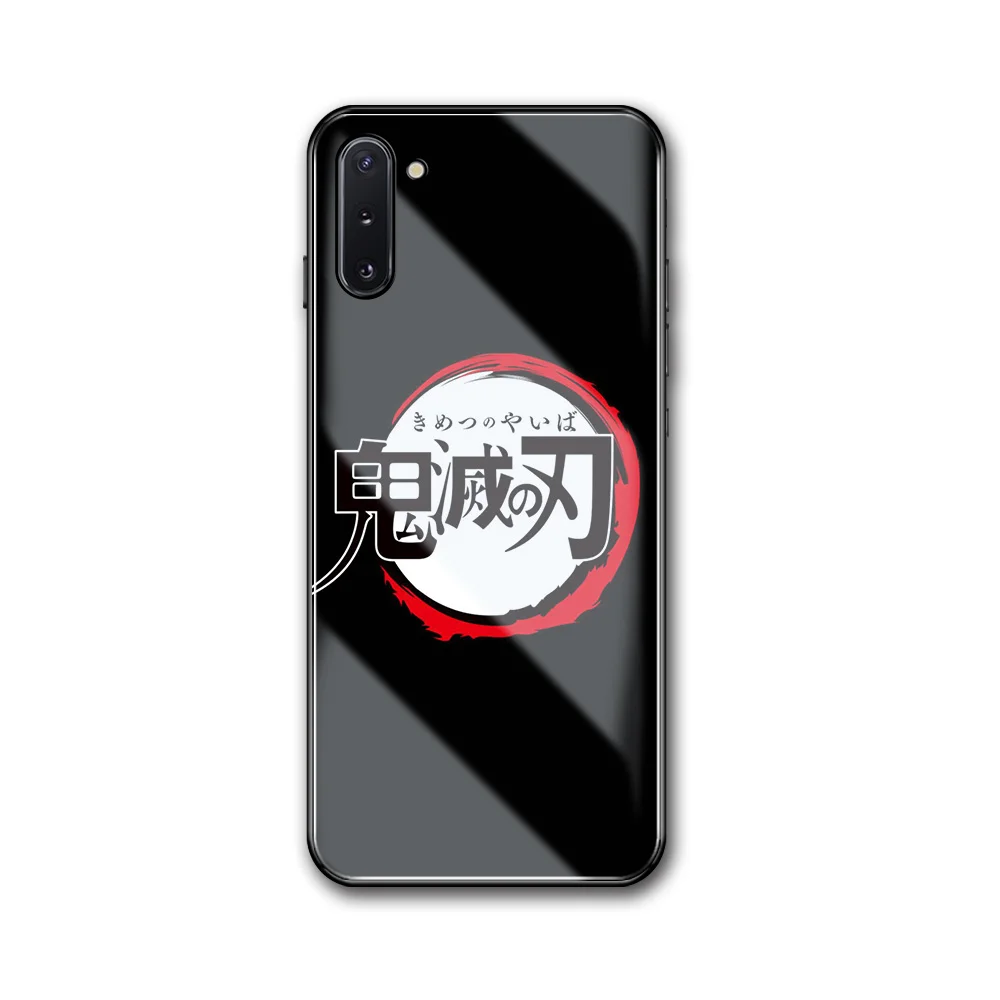 Стеклянная задняя крышка Kimetsu no Yaiba для Samsung S20 Plus чехол Galaxy Ultra A20 A50 A70 A7 A8 2018 |