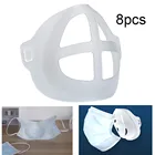 Силиконовая 3d маска для лица, 8 шт.