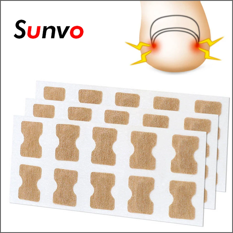 Sunvo коррекция наклейки Новые восстанавливающие пальцы ног вросшие ногти