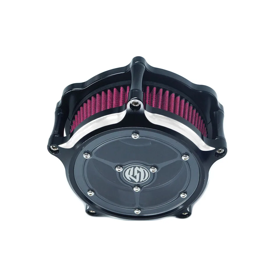 RSD мотоциклетный турбинный воздушный фильтр очиститель для Harley Sportster XL 883 1200 Dyna