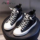 Ботинки Martin из коровьей кожи женские осенне-зимние ботильоны в британском стиле на плоской подошве Женская Повседневная кожаная женская обувь